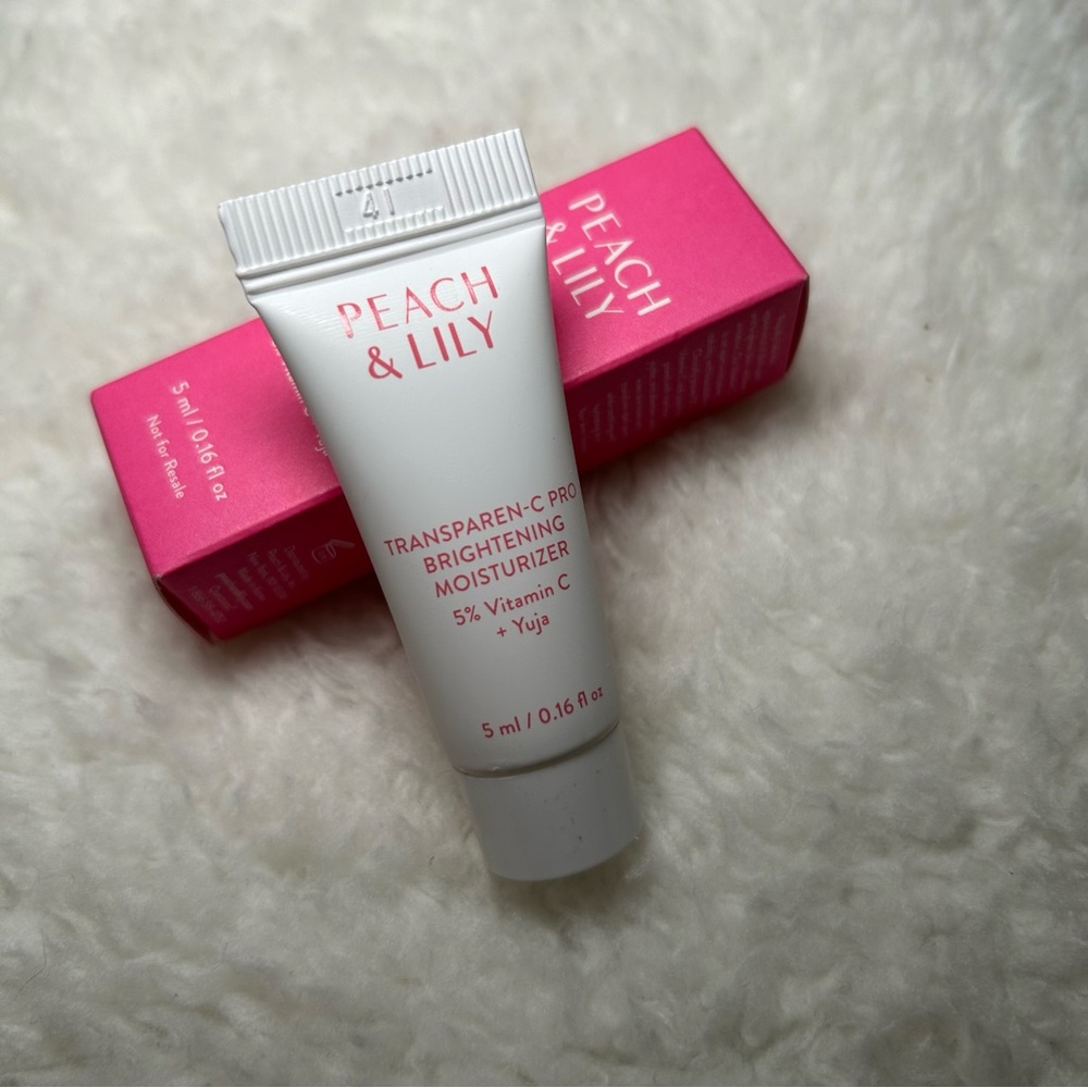 Peach & Lily Transparen C Pro Brightening Moisturizer Sample NEW